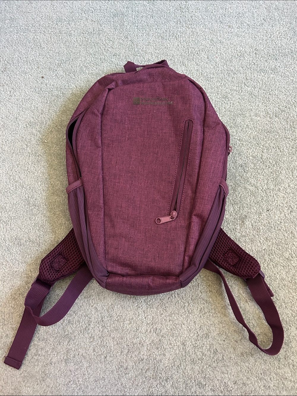 🥦 Mountain Warehouse 🔥very new🔥Purple Burgundy Backpack - small